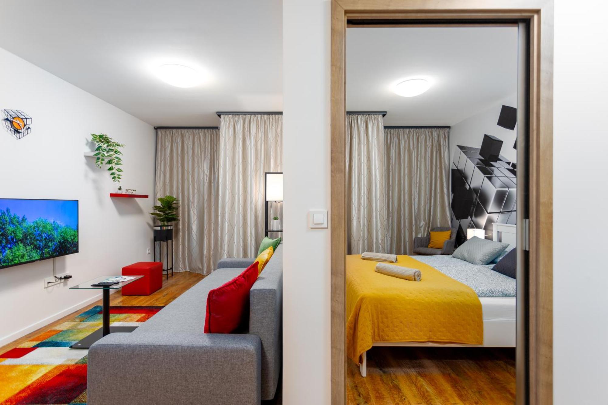 Downtown Cube Apartment Budapest Ngoại thất bức ảnh