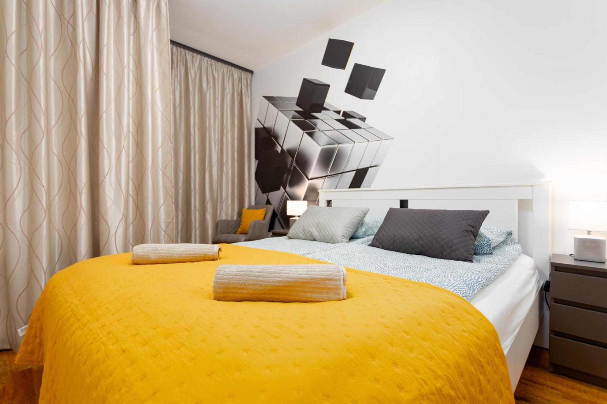 Downtown Cube Apartment Budapest Ngoại thất bức ảnh